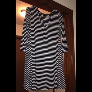 3/4 length sleeve dress